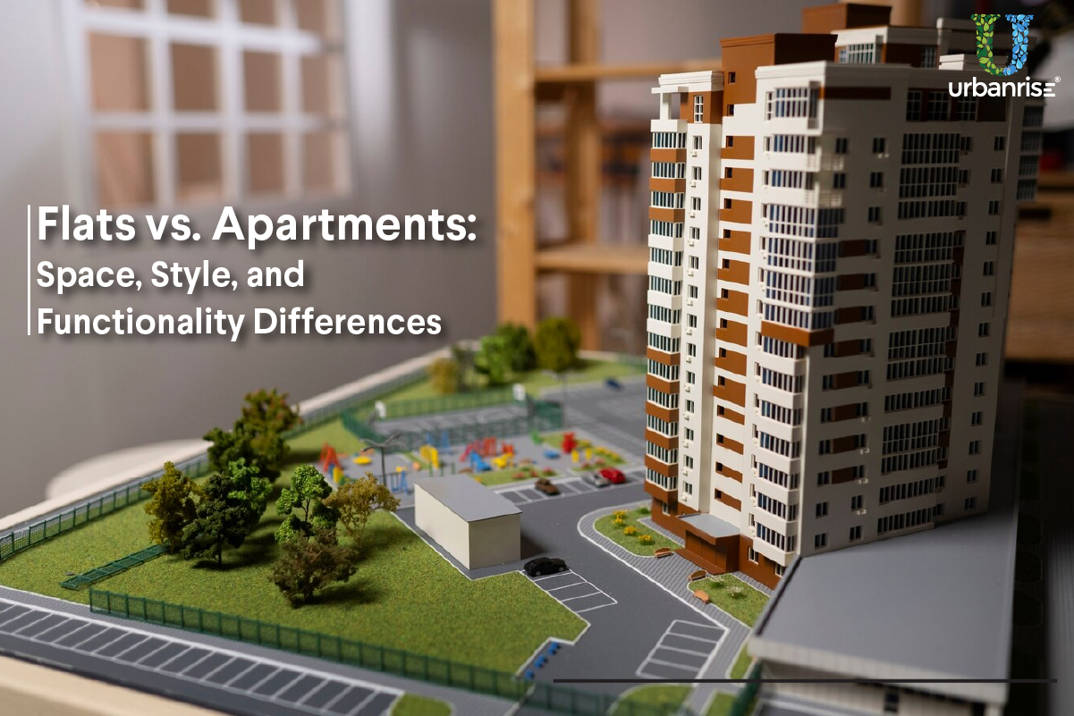 Flats and Apartments Space, Style, and Functionality Differences